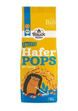Bauck Hof Haferpops glutenfrei mit Honig