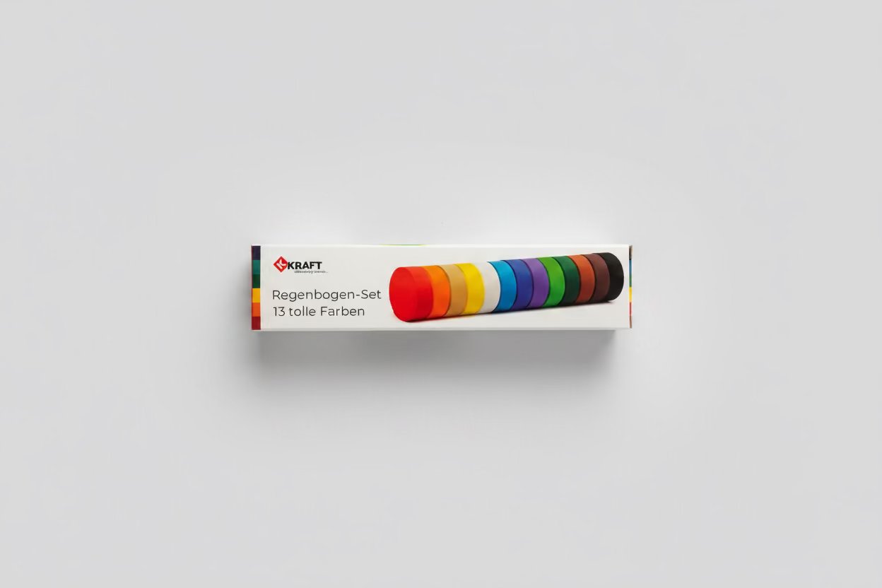 Kraft Tusche Regenbogen 13 Farben